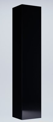 Полиця навісна BOX-24 чорний глянець з фасадом 1684 фото