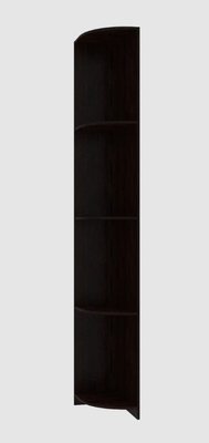 Кутовий елемент до шафи купе Doros Сіті Лайт Венге 60х30х225 (240155) 240155 фото