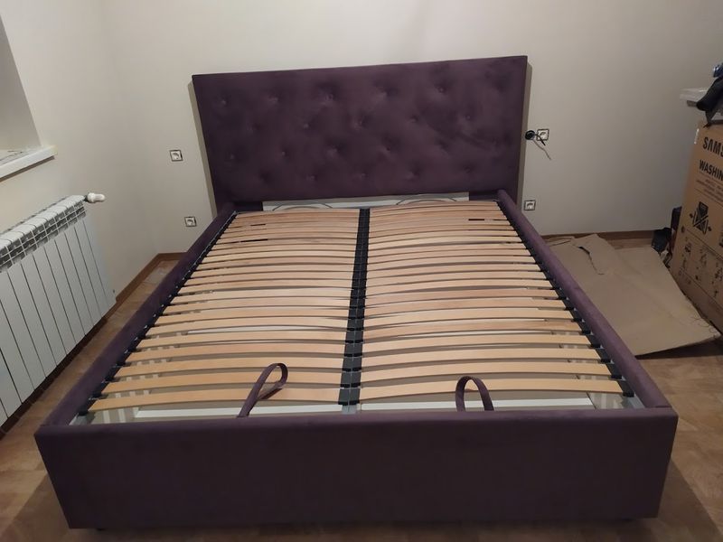 "Анжелі" Ліжко з м'яким узголів'ям Lefort-4 фото