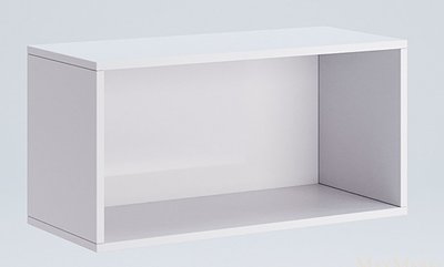 Полиця навісна BOX-11 біла 1662 фото