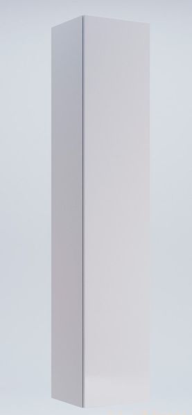 Полиця навісна BOX-24 білий глянець з фасадом 1683 фото