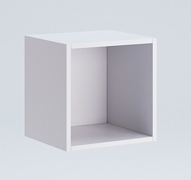 Полиця навісна BOX-10 біла 1658 фото