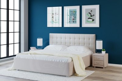 "Глорія" Ліжко з м'яким узголів'ям Lefort-7 фото