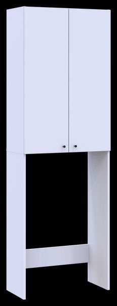 Шафа для пральної машини Doros Лола Білий ДСП 64х31.6х190 (41516022) 41516022 фото