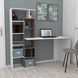Комп'ютерний стіл FLASHNIKA LEGA 14 (Німфея/Трюфель) (1502мм x 500мм x 1450мм) 19343 фото 1
