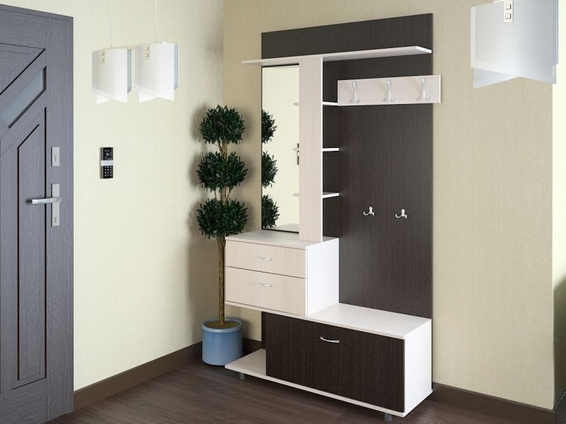 Передпокій FLASHNIKA Hi-tech - 13 (1200мм x 377мм x 2100мм) 13328 фото