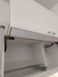 Кухня біла фарбована з Aventos Blum, шафа з фрезеруванням на котел, шафа вбудований на кухні 1512 фото 19
