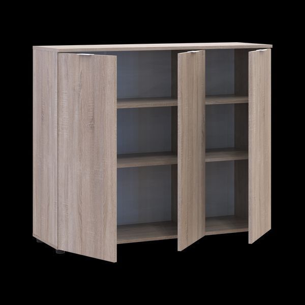 Комод Doros Рон 6 3 фасади Дуб сонома 120х38х100 (41516297) 41516297 фото