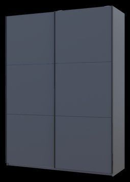 Шафа купе G-Caiser Антрацит/Антрацит 2 ДСП / 3 частини 160х60х240 (42005412) 42005412 фото