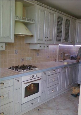 Кухня Класика з патиною 1353 фото