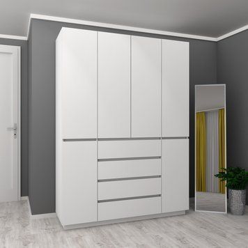 Шафа розпашна FLASHNIKA HOLD №47 (Німфея Альба) (1600мм x 550мм x 2200мм) 19365 фото