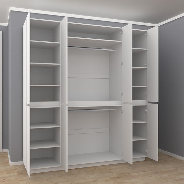 Шафа розпашна FLASHNIKA HOLD №45 (Німфея альба) (2000мм x 550мм x 2200мм) 19364 фото