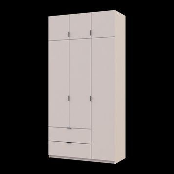 Розпашна Шафа для одягу Doros Лукас Кашемір 3ДСП 120х50х240 (80737798) 80737798 фото