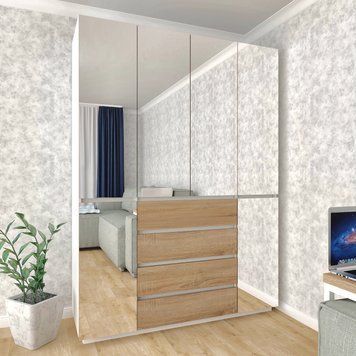 Шафа розпашна FLASHNIKA HOLD №47d (1600мм x 550мм x 2200мм) 19132 фото