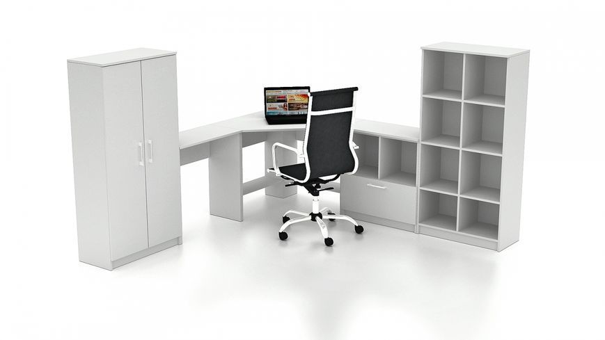 Комплект офісних меблів FLASHNIKA Simpl 27 (2300мм x 2300мм x 1446мм) 14542 фото