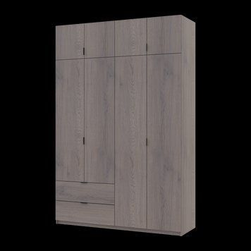Розпашна Шафа для одягу Doros Лукас Канноло/Канноло 160х50х240 (44900366) 44900366 фото