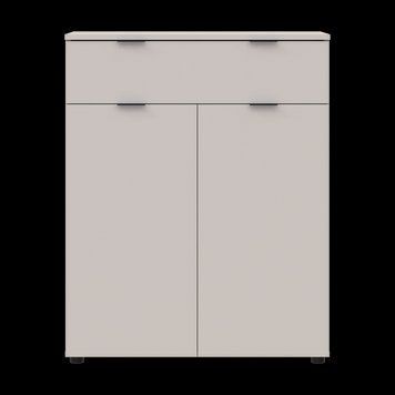 Комод Doros Рон 2 2 фасади 1 шухляда Кашемір 80х38х100 (41516044) 41516044 фото