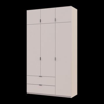 Розпашна Шафа для одягу Doros Лукас Кашемір 3ДСП 135х50х240 (80737802) 80737802 фото