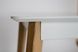 Стіл обідній Сингл дерев'яний розкладний столешня біла Loft-3 фото 4