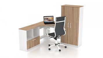 Комплект офісних меблів FLASHNIKA Simpl 23 (1600мм x 1600мм x 1446мм) 14536 фото