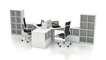 Комплект офисной мебели FLASHNIKA Simpl 3.1 (4600мм x 1600мм x 1446мм) 15172 фото