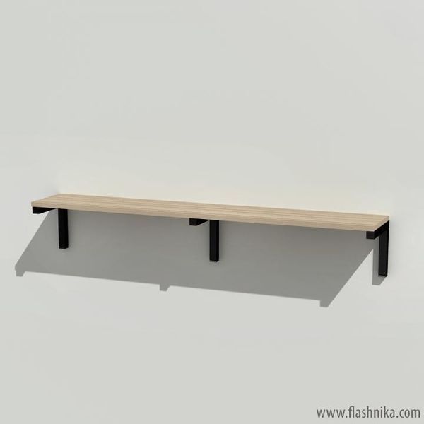 Полиця навісна Лофт FLASHNIKA ПНЛ-2 (900мм x 200мм x 180мм) 15364_34277 фото