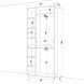 Шафа розпашна FLASHNIKA HOLD №11 (900мм x 380мм x 2200мм) 17159 фото 3