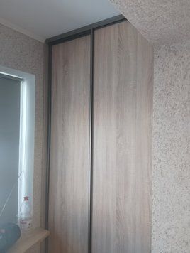 Розсувна система на лоджії Софіївська Борщагівка | Двері купе під замовлення 1532-23 фото