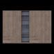 Шафа для одягу з етажеркою Doros Лукас Кремона Канноло 3+4 ДСП 355х50х240 (42005973) 42005973 фото 5
