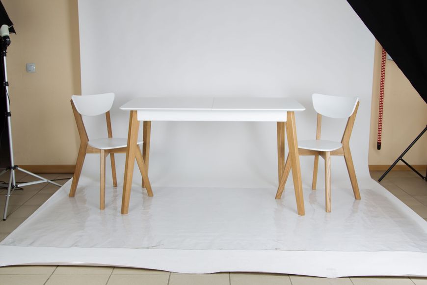 Стілець Рондо сидіння біле Loft-4 фото