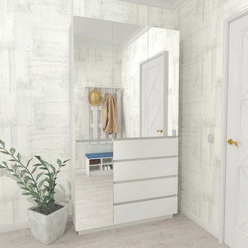 Шафа розпашна FLASHNIKA HOLD №14d (1200мм x 380мм x 2200мм) 19099 фото