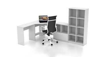 Комплект офісних меблів FLASHNIKA Simpl 28.1 (2300мм x 1600мм x 1446мм) 15188 фото