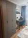 Розпашна Шафа для одягу Doros Гелар Графіт 3 ДСП 116,2х49,5х203,4 (80737074) 80737074 фото 5
