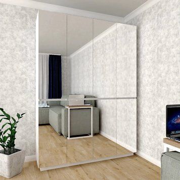 Шафа розпашна FLASHNIKA HOLD №16d (1600мм x 380мм x 2200мм) 19101 фото