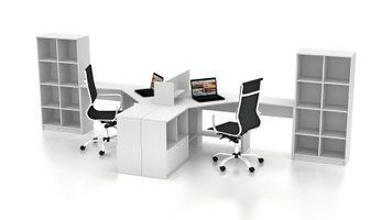 Комплект офисной мебели FLASHNIKA Simpl 5.1 (4600мм x 1600мм x 1446мм) 15173 фото