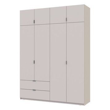 Розпашна Шафа для одягу Doros Лукас Кашемір 180х50х240 (80737729) 80737729 фото