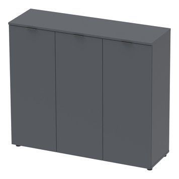 Комод Doros Рон 6 3 фасади Графіт 120х38х100 (41516000) 41516000 фото