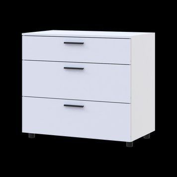 Комод Doros Торн Білий 3Ш 90х51.6х80 (41510157) 41510157 фото